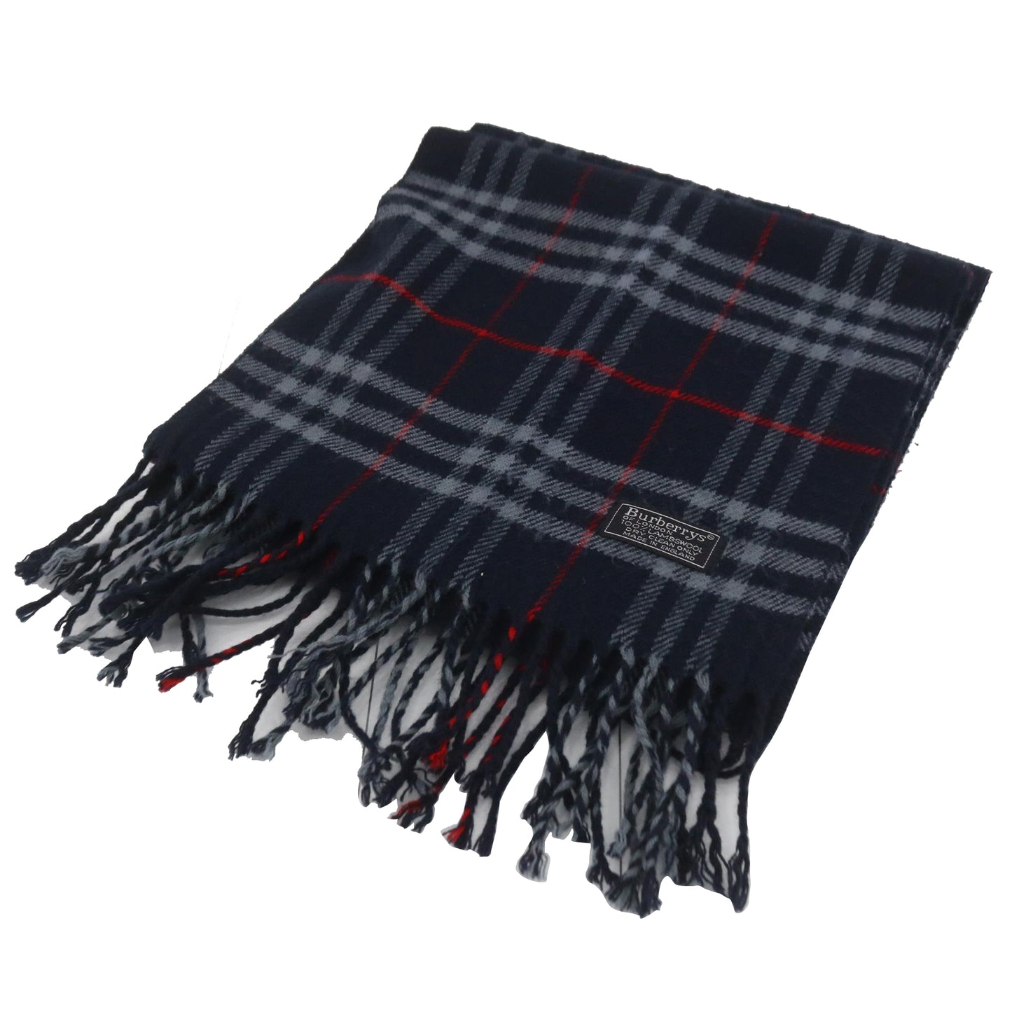 Blue Check Muffler / Scarf