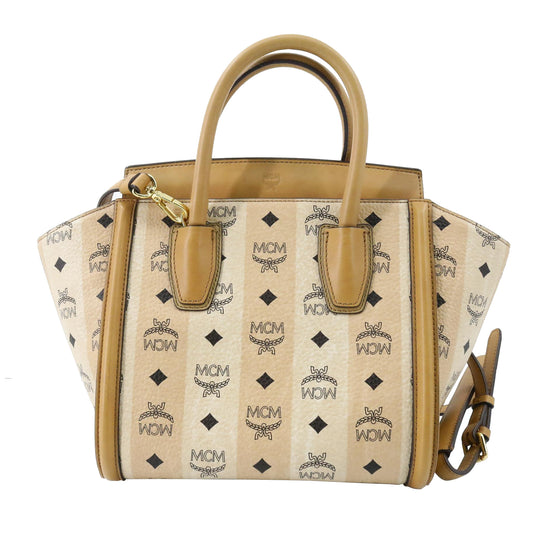 Ivory Visetos Shoulder Bag