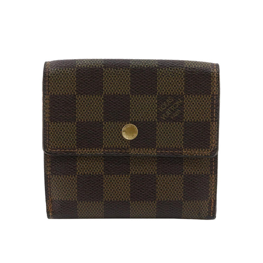 Damier Ebene Elise Wallet