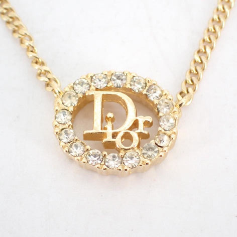 Gold Rhinestone Necklace