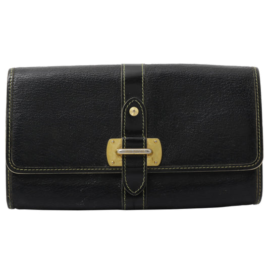 Suhali Black Long Wallet