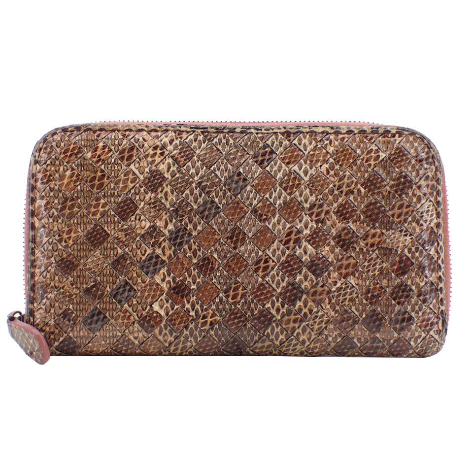 Brown Zippy Wallet