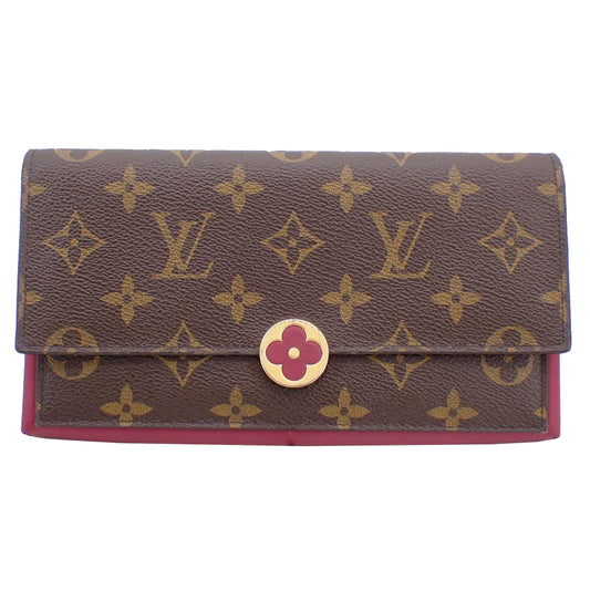 Monogram Flore wallet