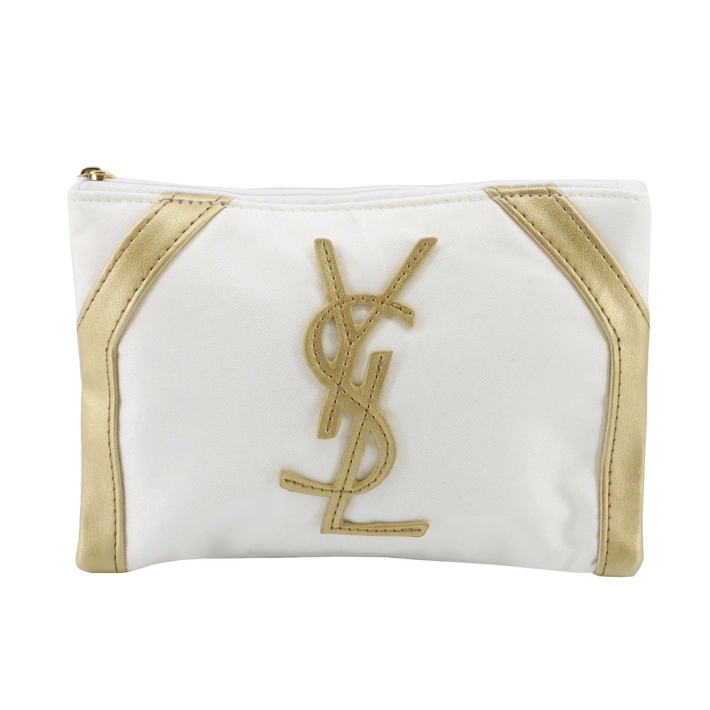 White Cosmetic Pouch