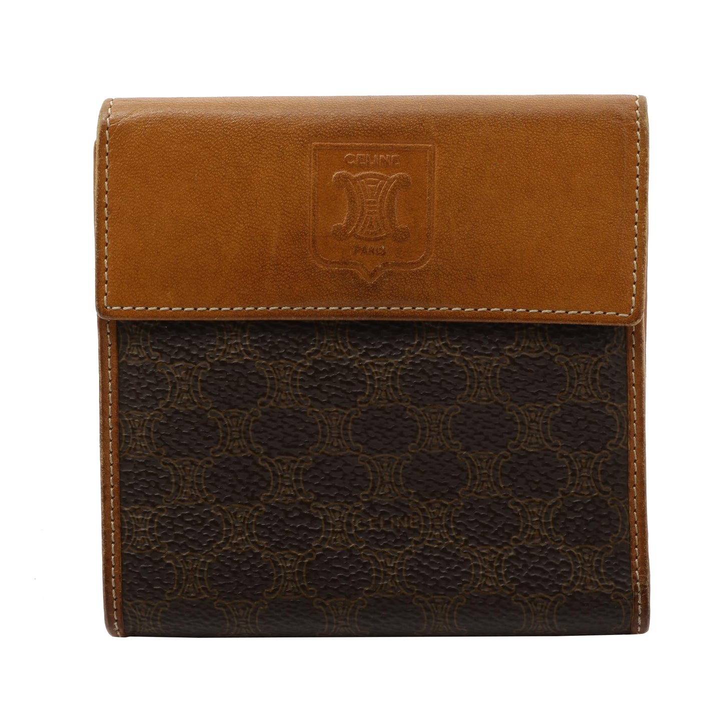 Brown Macadam Bi-Fold Wallet