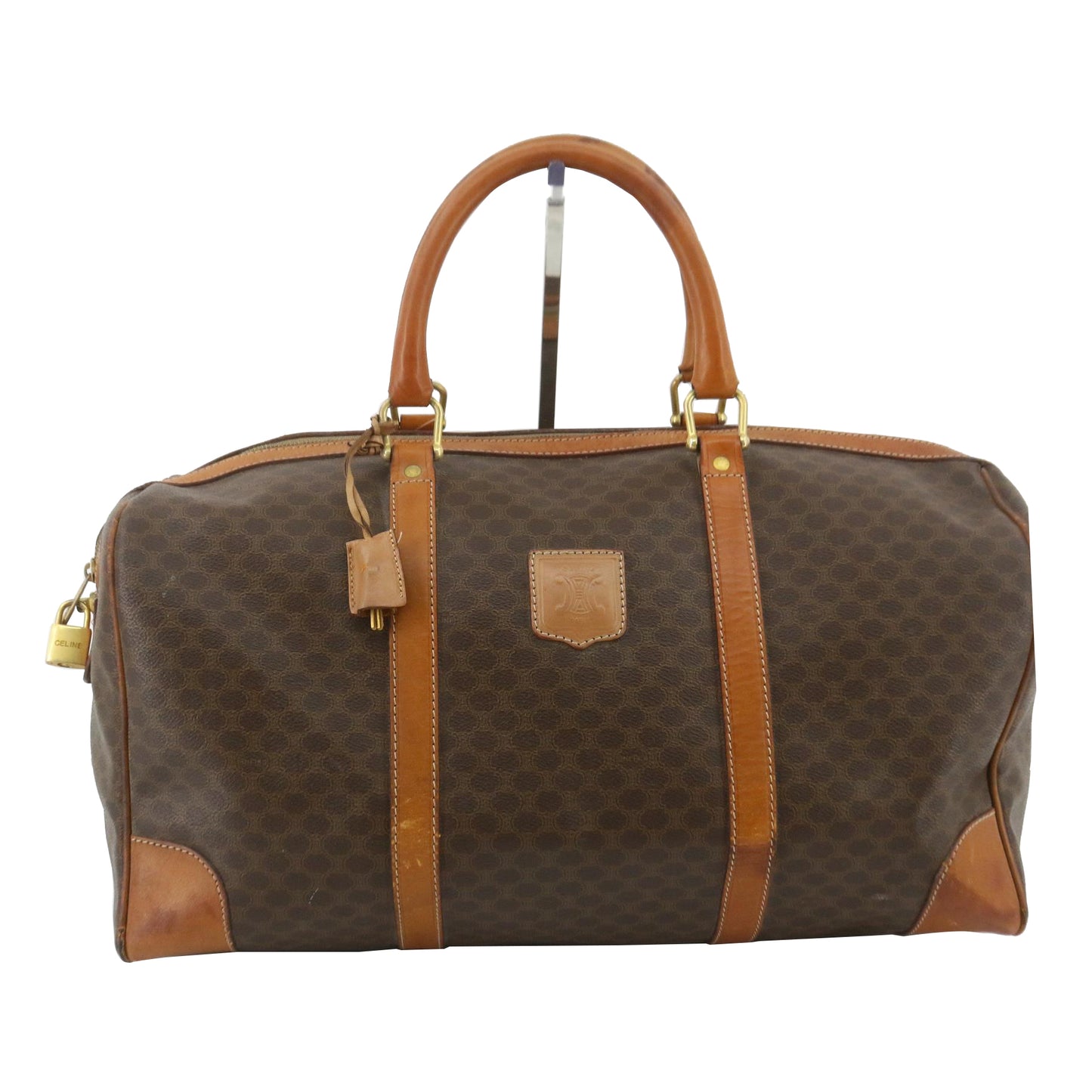 Brown Macadam Boston bag