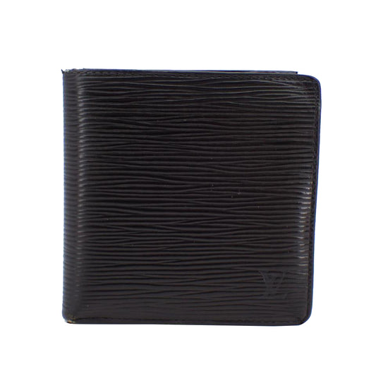 Epi Black Bi-Fold Wallet