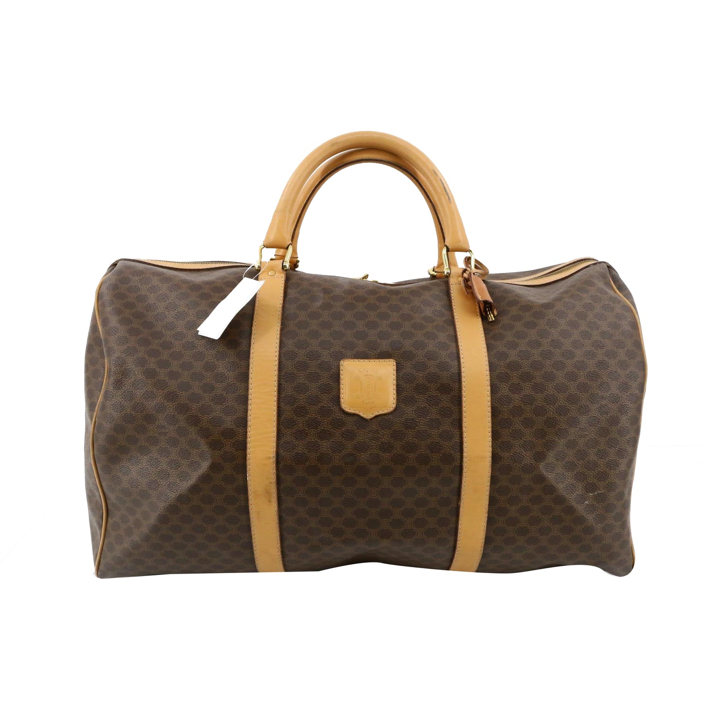 Brown Macadam Boston Bag