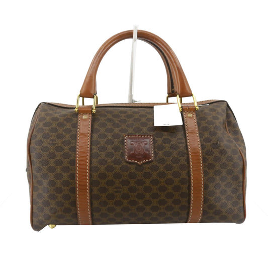 Brown Macadam Boston Bag