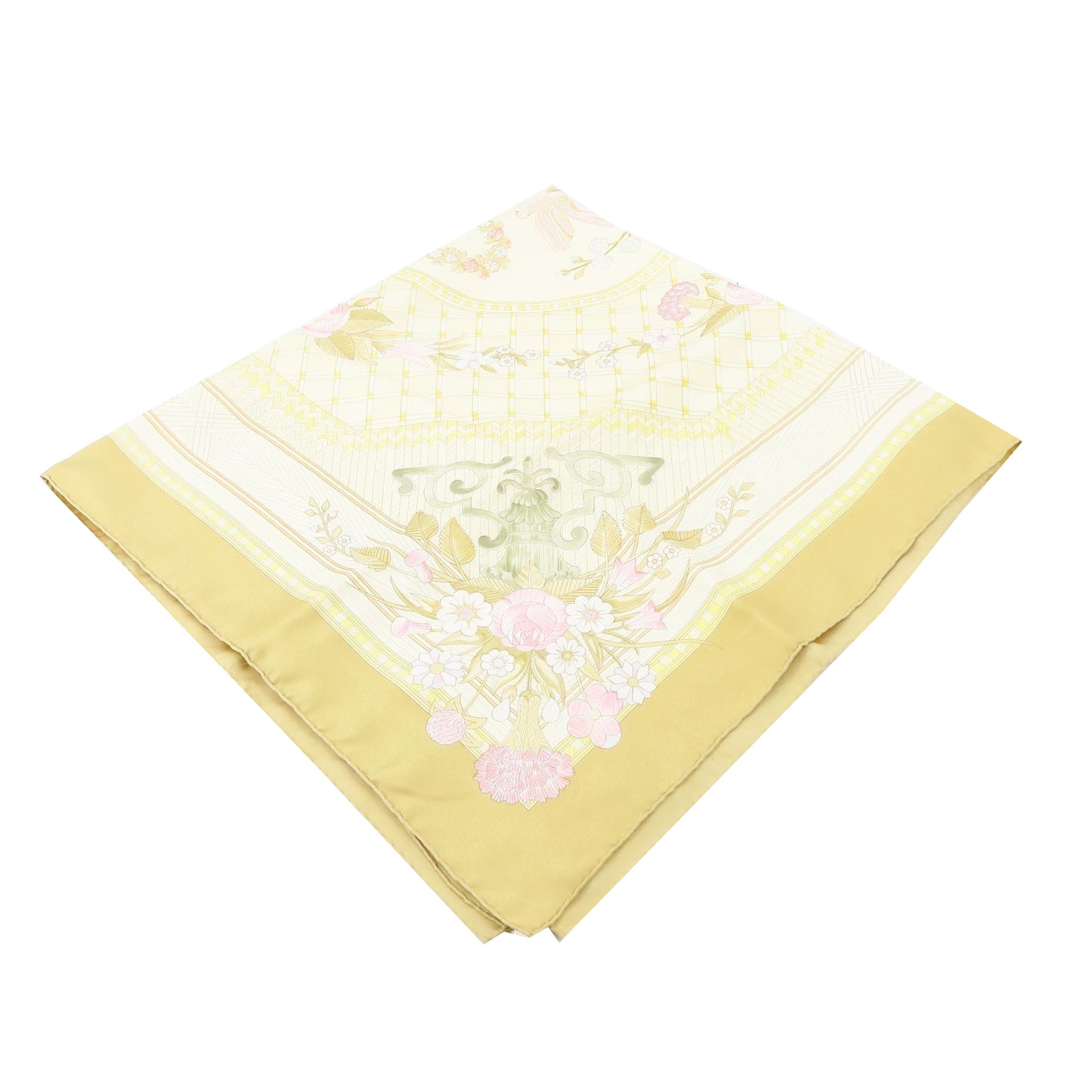 Ivory Silk Scarf