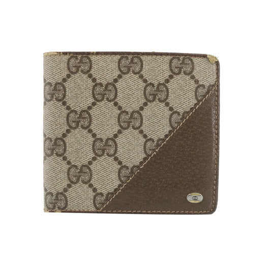 Brown GG Supreme Bi-fold Wallet