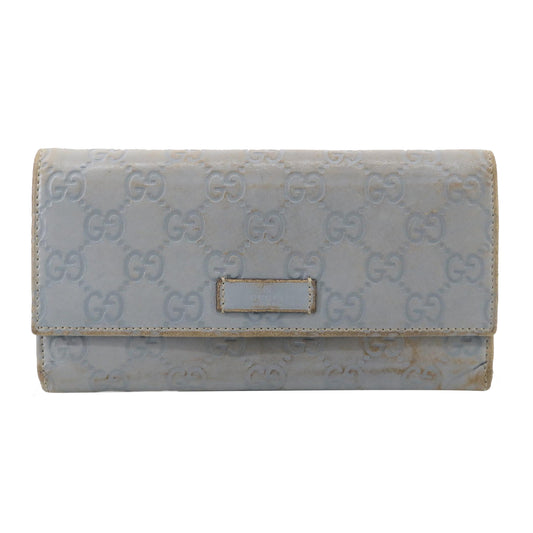 Grey Sima Long Wallet