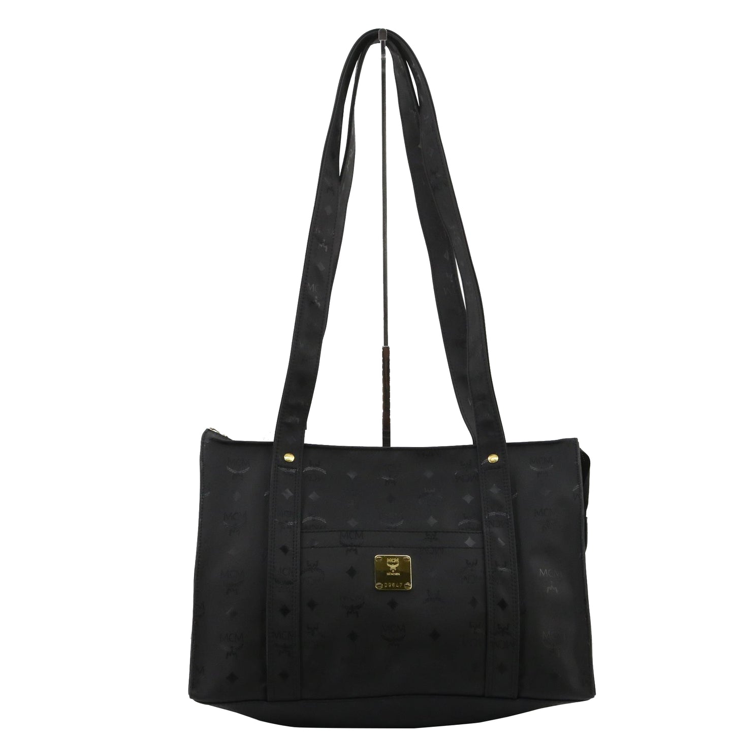 Black Visetos Tote Bag