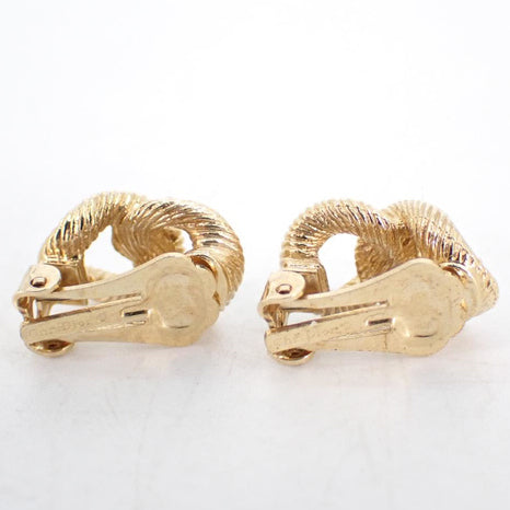 Gold Rhinestone  Earrings