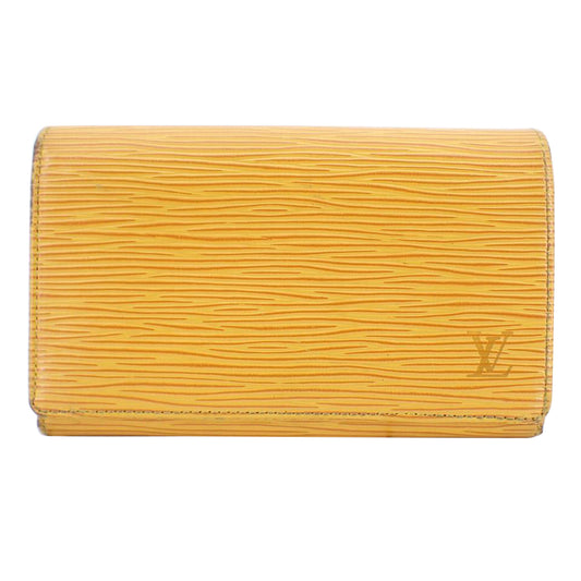 Epi Yellow Long Wallet