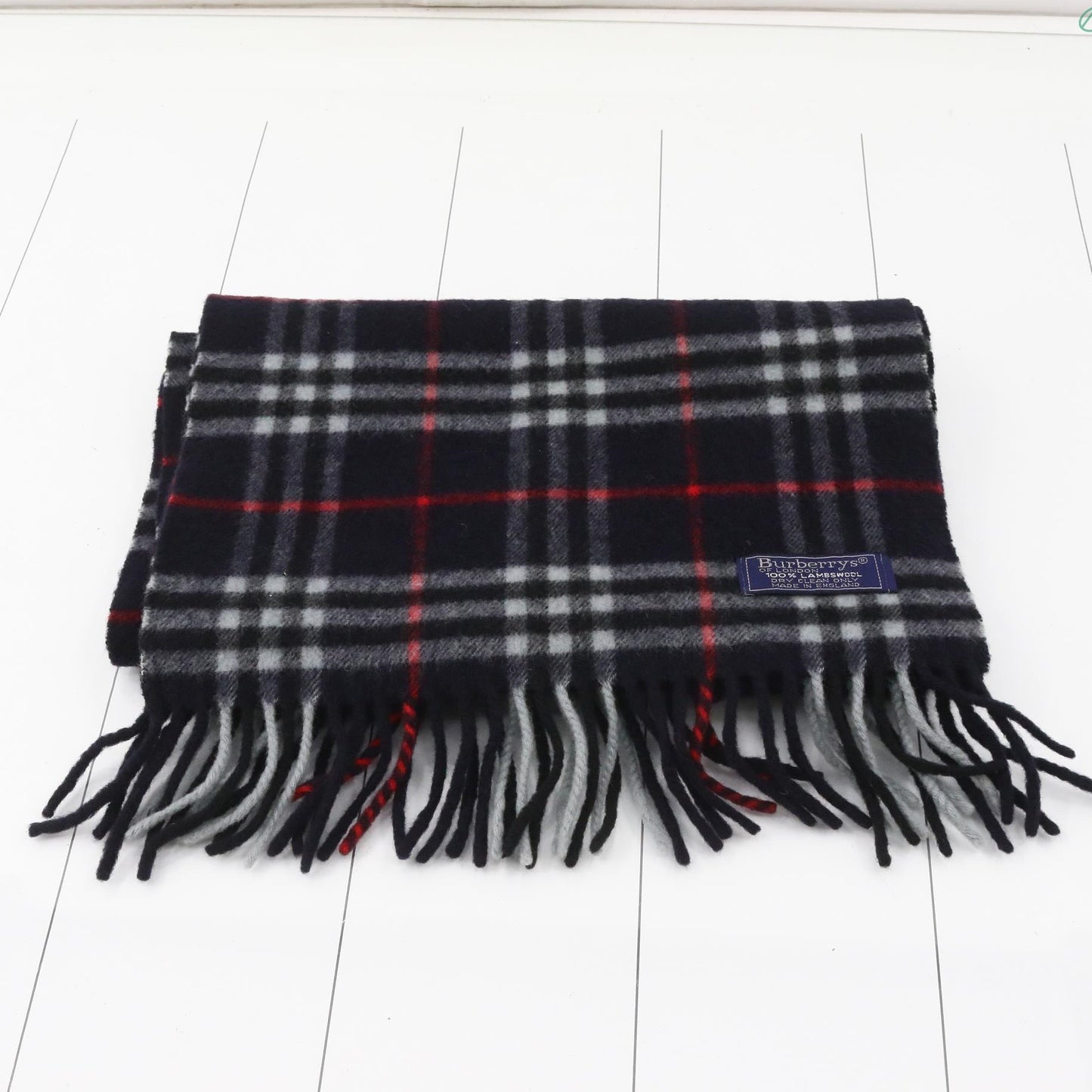 Blue Nova Check Muffler/Scarf