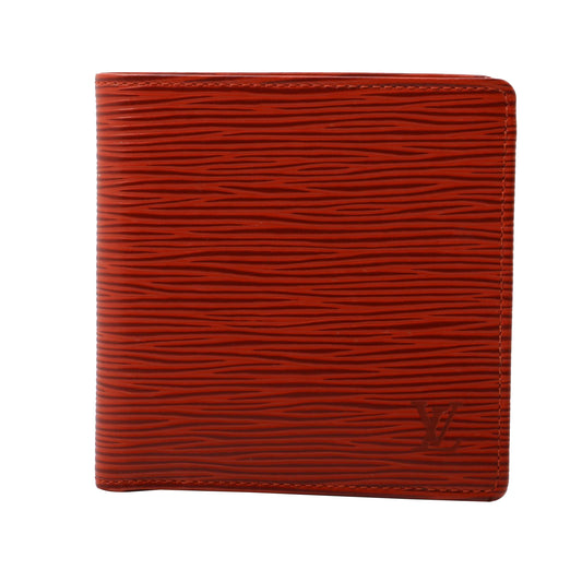 Epi Red Bi-Fold Wallet