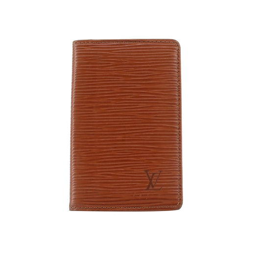 Epi Brown Card Case