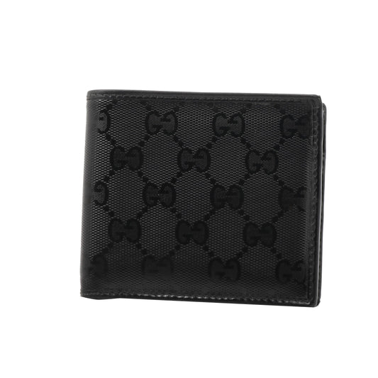 Black Imprime Bi-fold Wallet