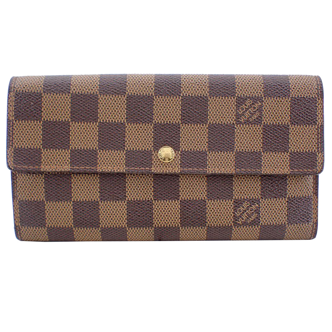 Damier Ebene Long Wallet