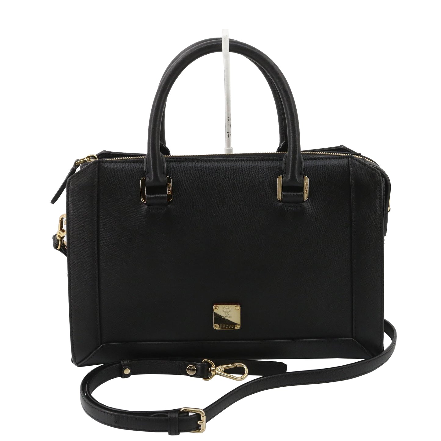 Black Leather Tote Bag