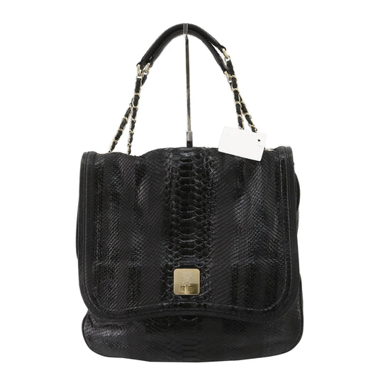 Black Leather Shoulder bag