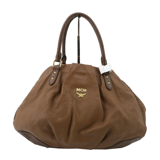 Brown Leather Tote Bag