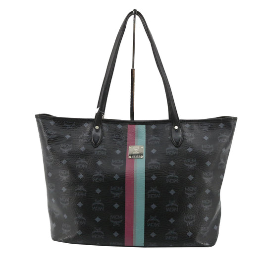 Black Visetos Tote Bag