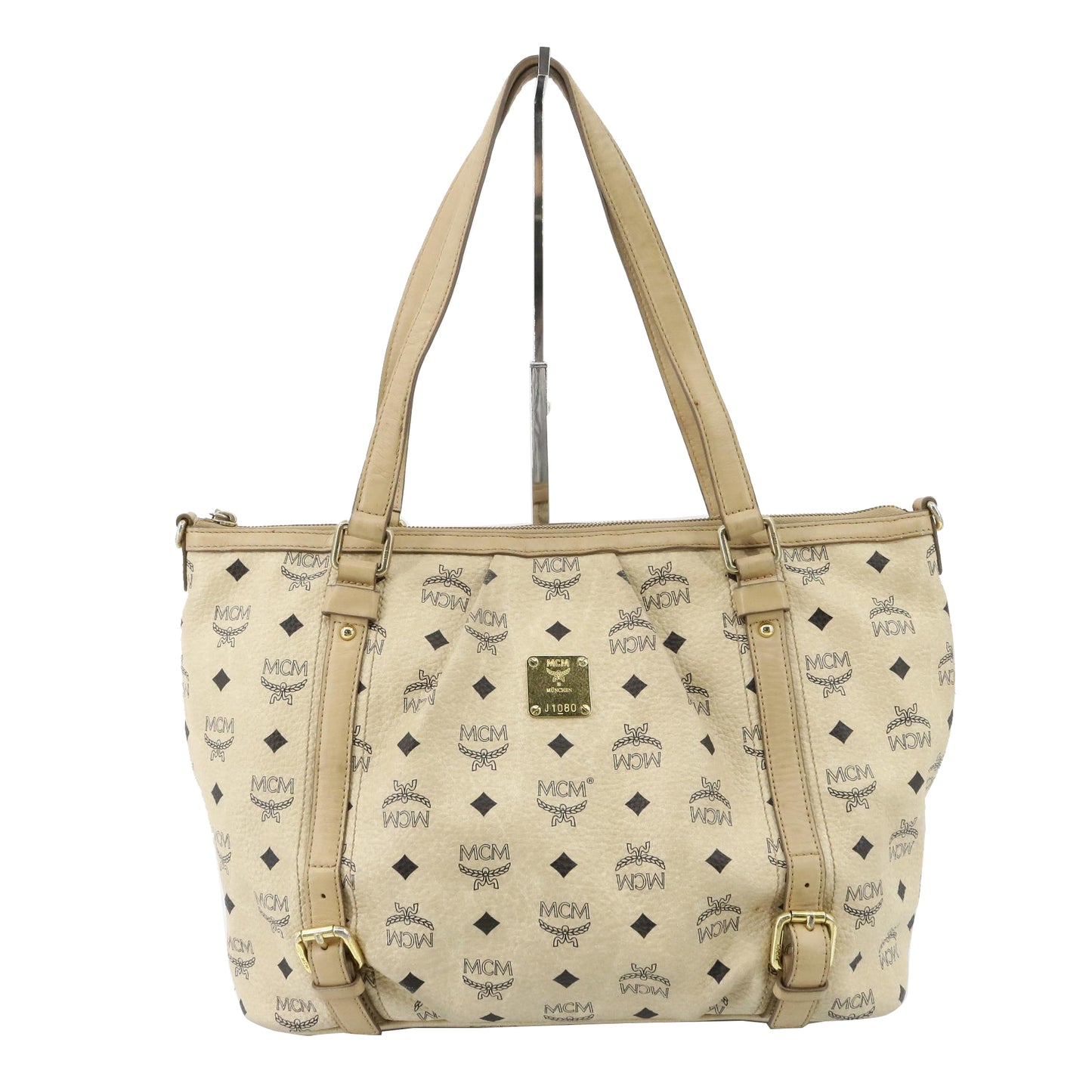 Ivory Visetos Tote Bag