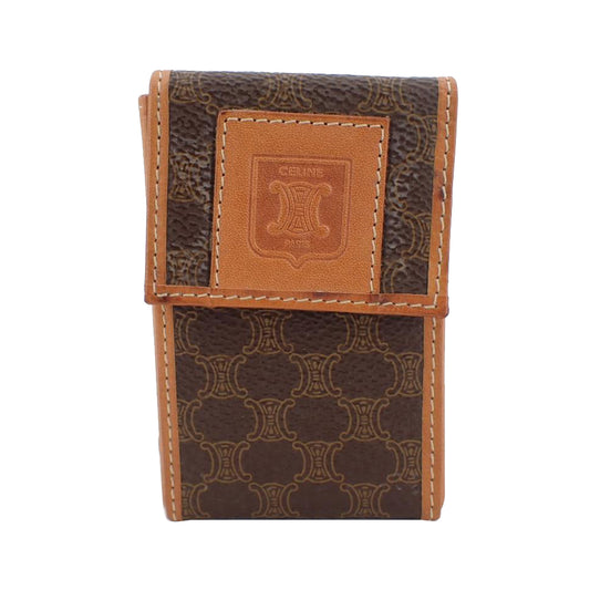 Brown Macadam Cigarette Case