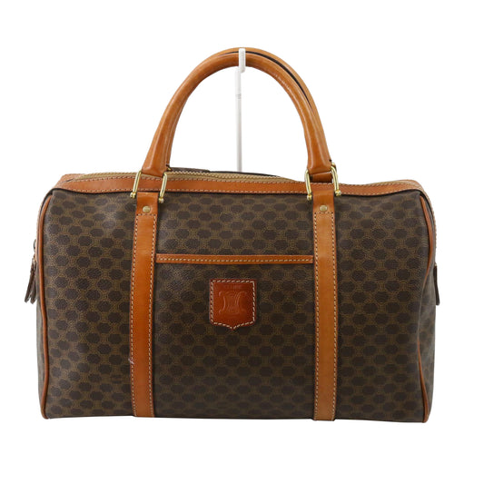 Brown Macadam Boston Bag