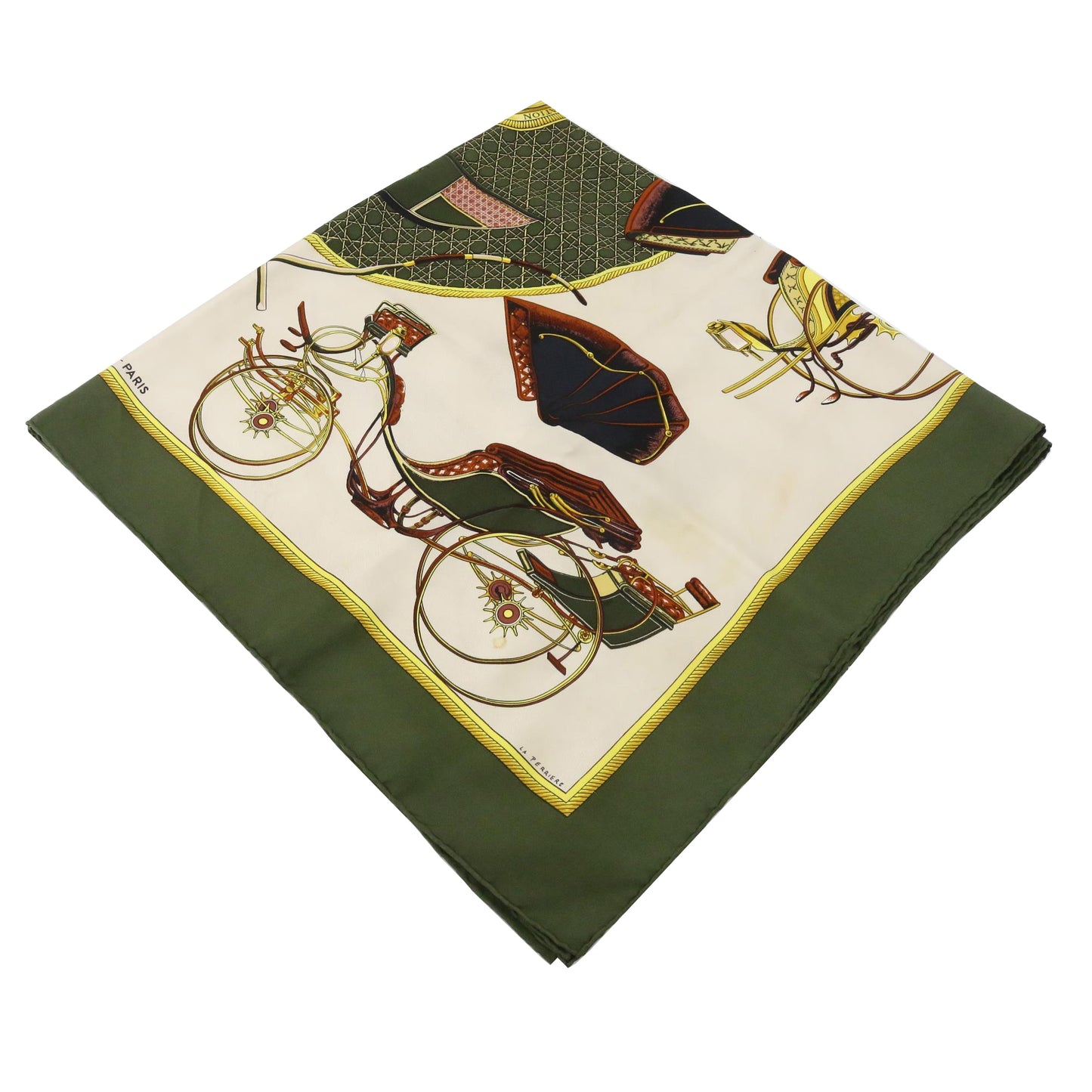 Green Silk Scarf