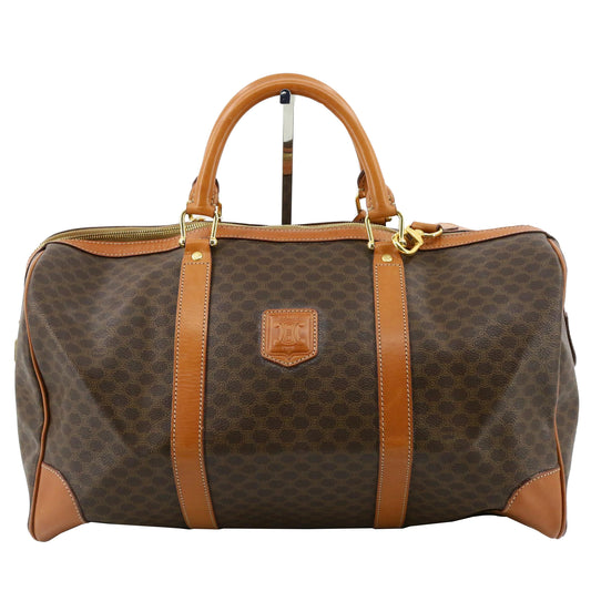 Brown Macadam Boston Bag