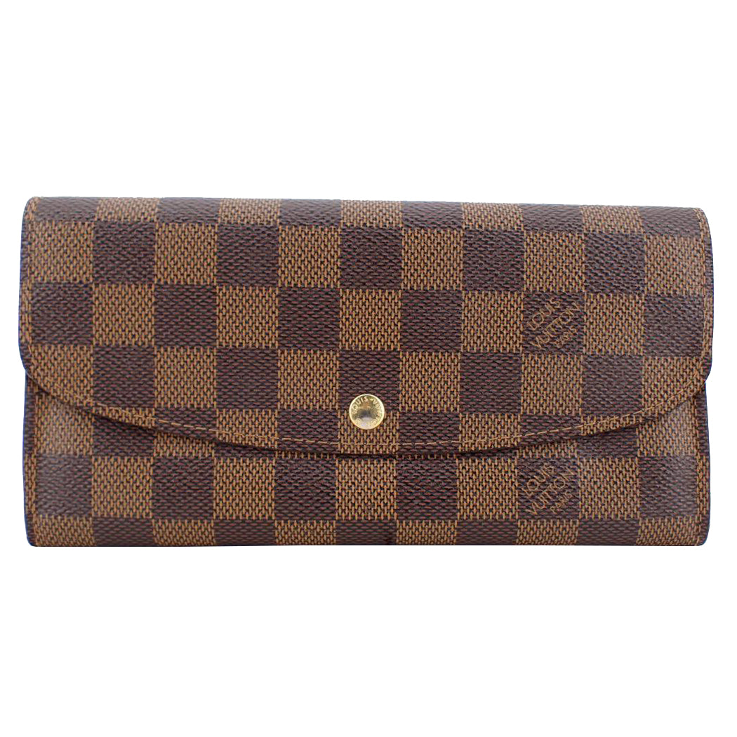 Damier Ebene Emily Wallet