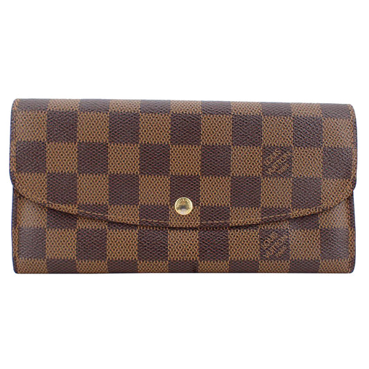 Damier Ebene Emily Wallet