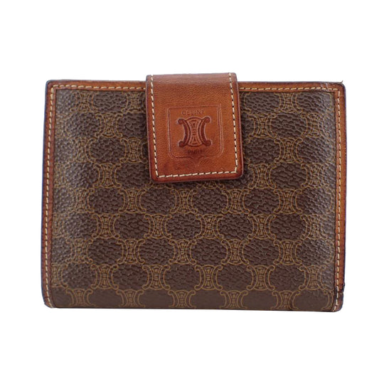 Brown Macadam Compact Wallet