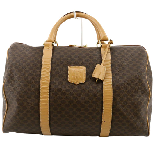 Brown Macadam Boston Bag