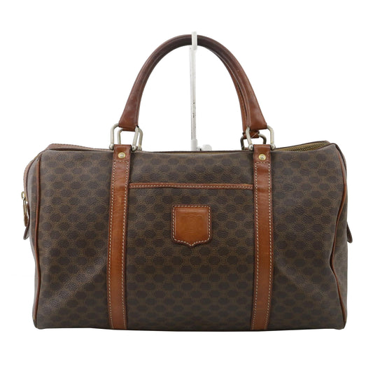 Brown Macadam Boston Bag