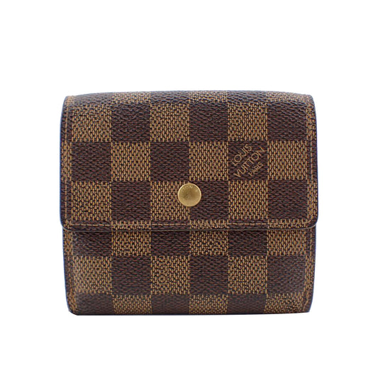 Damier Ebene Elise Wallet