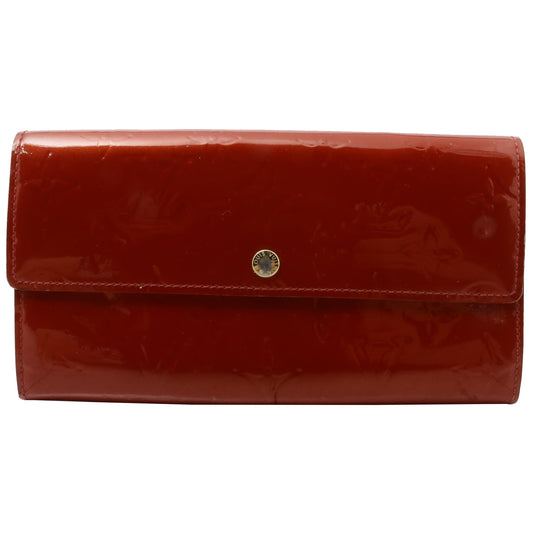 Vernis Red Sarah Wallet