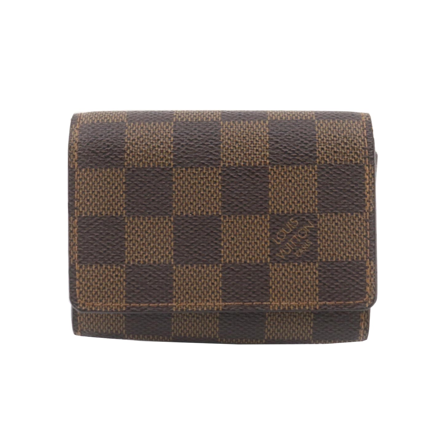 Damier Ebene Card Case