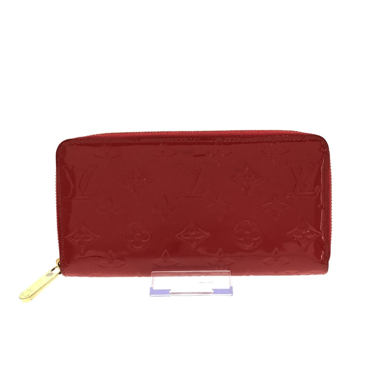 Vernis Red Zippy Wallet