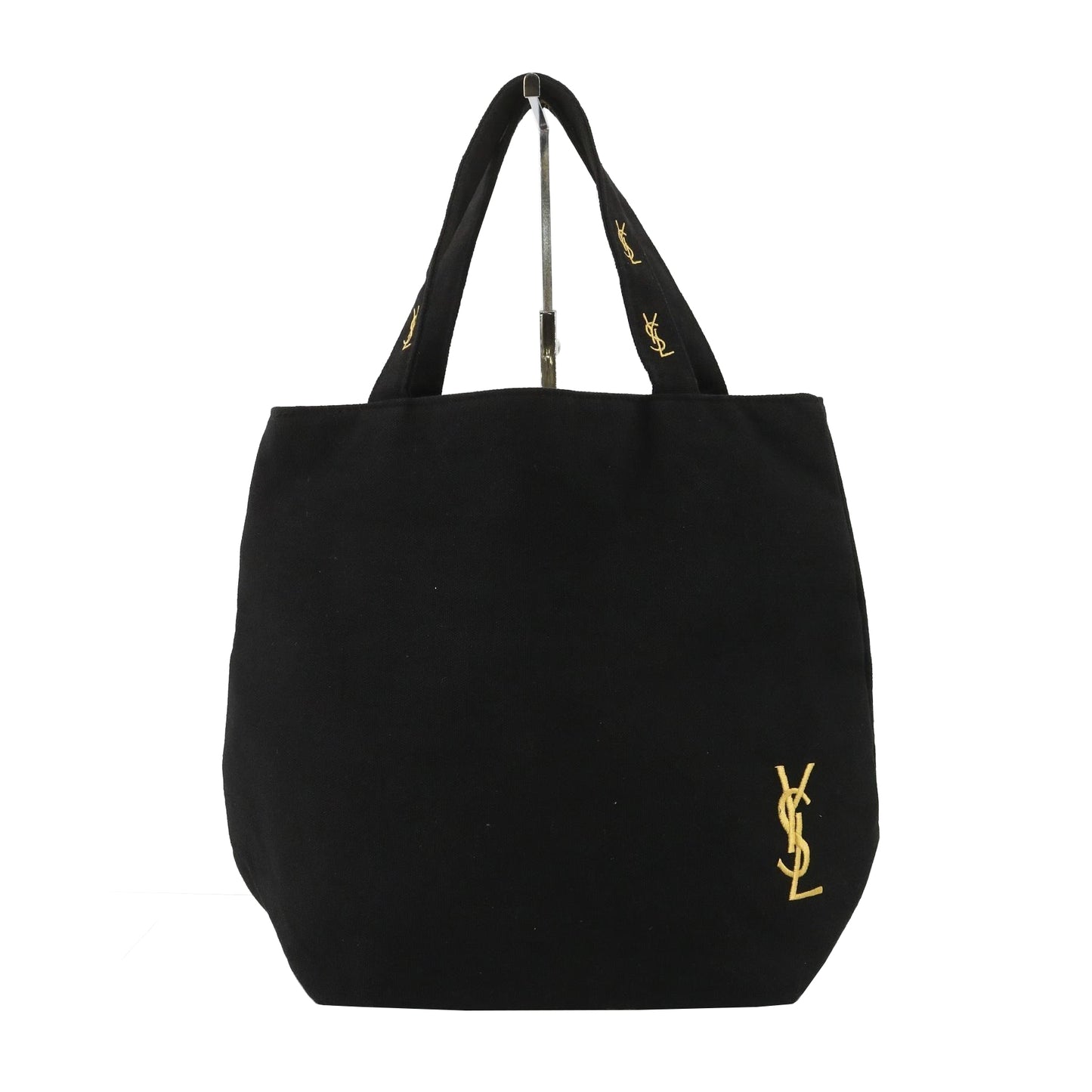 Black Canvas Tote Bag