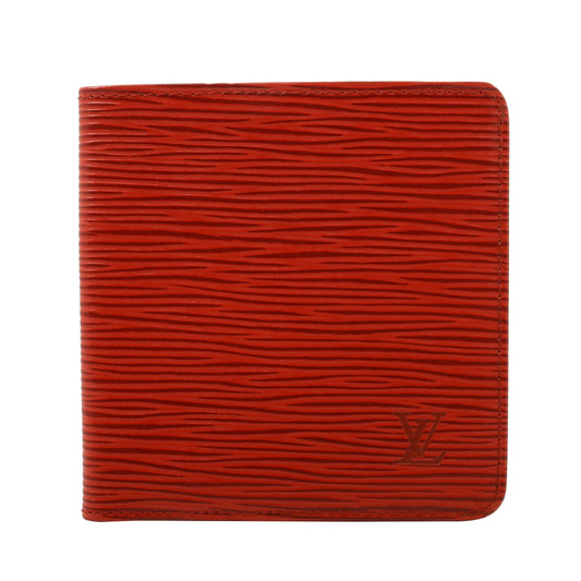 Epi Red Bi-Fold Wallet