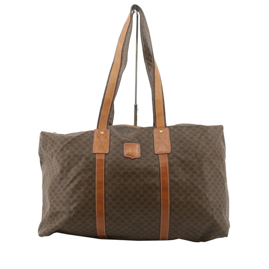 Brown Macadam Boston Bag