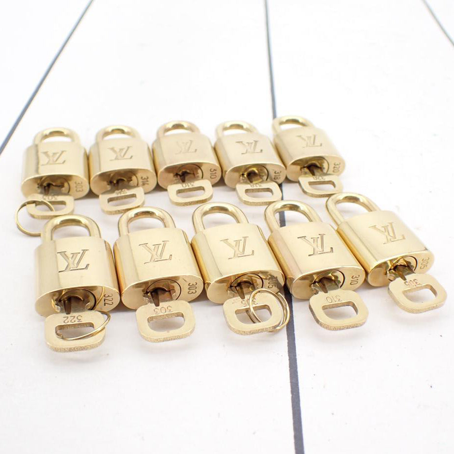 Set of 10 Padlocks