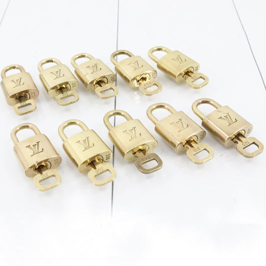 Set of 10 Padlocks