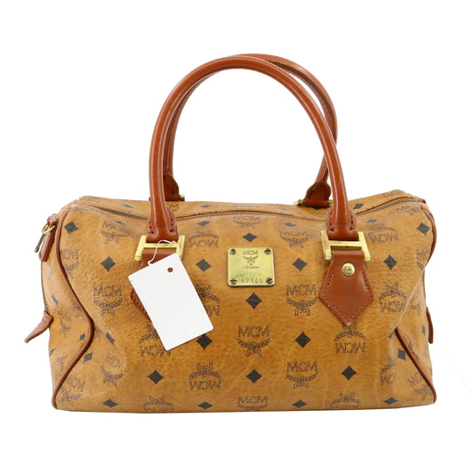 Brown Vicetos Boston Bag