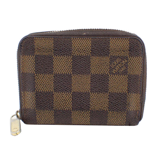 Damier Ebene Zippy Coin Purse