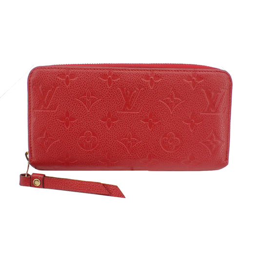 Empreinte Red Zippy Wallet